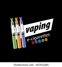 vector logo electronic cigarette