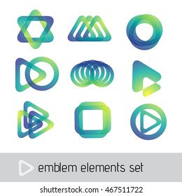 vector logo elements