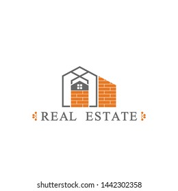 vector logo estate template, for your business.