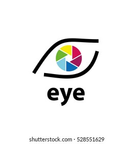 Vector logo eye