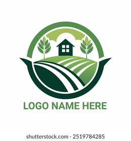 Vector Logo for Farming and Agriculture