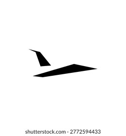Vector logo fighter. Brand's logo, Airplane wing in flight aviation