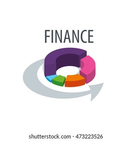 Vector logo Finance