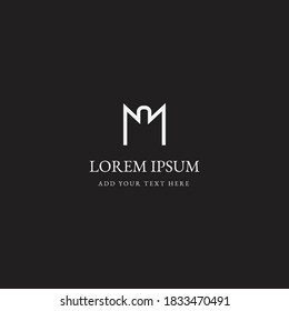 logotipo vectorial estilo plano y minimalista