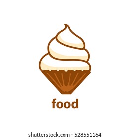 Vector logo food