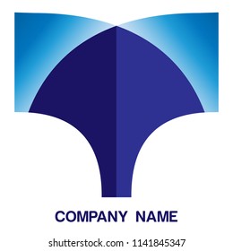 Vector logo in the form of an umbrella that is suitable for insurance companies or the like, it can also be for communities related to safety