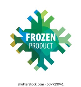 vector logo frozen