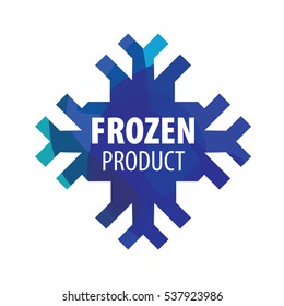 vector logo frozen