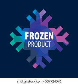 vector logo frozen