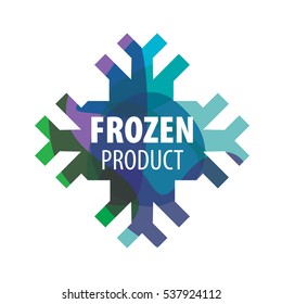 vector logo frozen