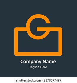 Vectorlogo G + Bag sieht cool aus