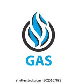 Vector logo of the gas station and equipment