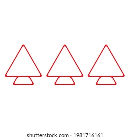 Vector Logo Geometric Triangle  Business Company Stock style flat.