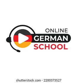 Vector logo of the German language school