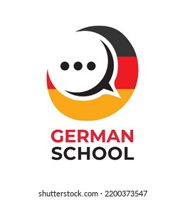 Vector logo of the German language school