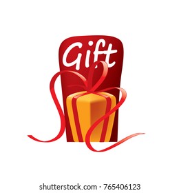 vector logo gift