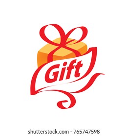vector logo gift