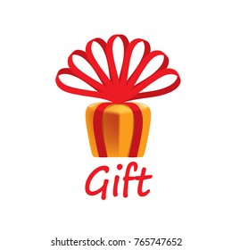 vector logo gift