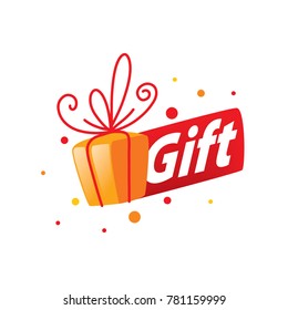 vector logo gift