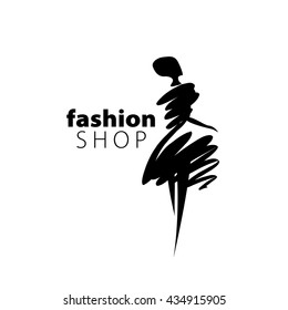 chicas con logotipo vectorial