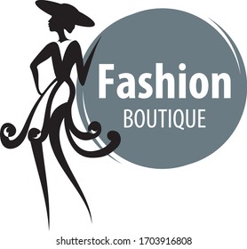 vector logo girls, fashion, beautiful, illustration, female