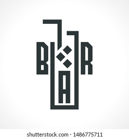 Vector logo glass with drink. Logotype for cafe and bar. Vector Illustration.