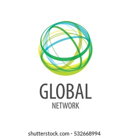 vector logo global network