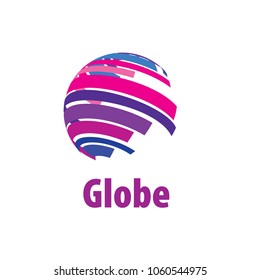 vector logo globe