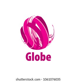 vector logo globe