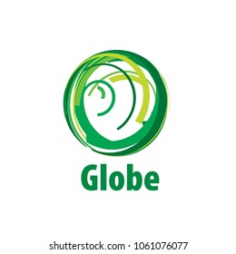 vector logo globe