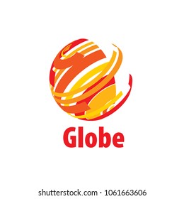 vector logo globe