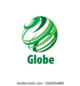 vector logo globe