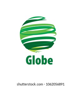 vector logo globe