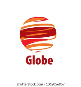 vector logo globe