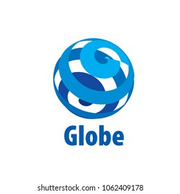 vector logo globe