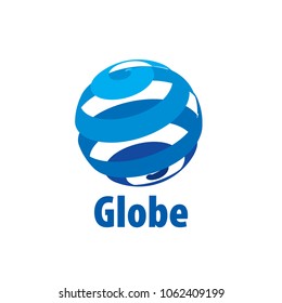 vector logo globe