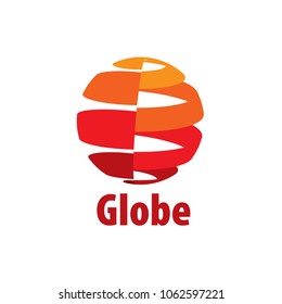 vector logo globe