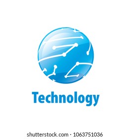 vector logo globe