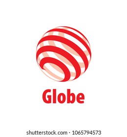 vector logo globe