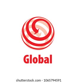 vector logo globe