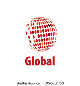 vector logo globe