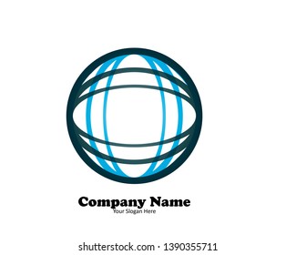 vector logo globe - Vector
