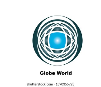 vector logo globe - Vector
