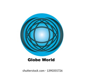 vector logo globe - Vector
