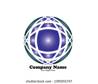 vector logo globe - Vector
