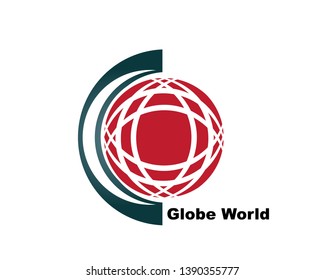vector logo globe - Vector
