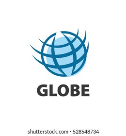 vector logo globe