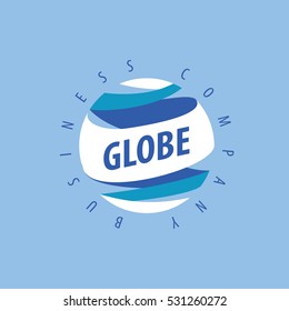 vector logo globe