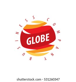 vector logo globe