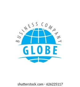 vector logo globe